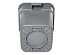 Rubbermaid Brute Indoor Trash Can, Gray Plastic, 40 Gal. (FG353600GRAY)