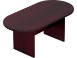 Offices To Go Superior 71''W Racetrack Conference Table, Mahogany (SL7136RS-AML)