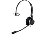 jabra BIZ 2300 QD Mono Noise-Canceling Phone Headset, Over-the-Head, Black (2303-820-105)