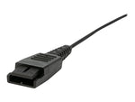 jabra BIZ 2300 QD Mono Noise-Canceling Phone Headset, Over-the-Head, Black (2303-820-105)