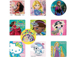 SmileMakers GIRL Sticker Sampler, Assorted Designs, 1000 Total Stickers/Box (GIRL)