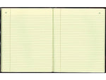 Rediform Texhide Record Book, 7 7/8" x 10", Black, 152 Sheets/Book (56231)
