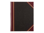 Rediform Texhide Record Book, 7 7/8" x 10", Black, 152 Sheets/Book (56231)