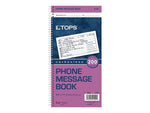 TOPS Message Pad, 5.5" x 11", White, 50 Sheets/Pad (4002)