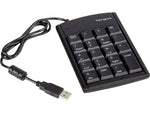 Targus Wired Keypad, Black, Each (PAUK10U)
