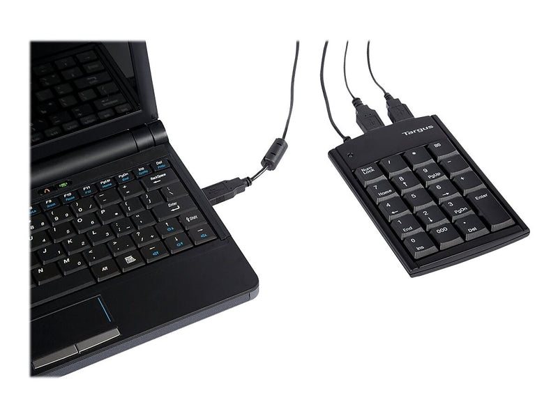 Targus Wired Keypad, Black, Each (PAUK10U)