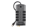 Belkin PivotPlug 12-Outlet Surge Protector, 4,320 Joules, 8' Cord, Gray/Black (BP112230-08)