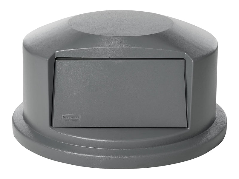 Rubbermaid BRUTE Outdoor Lid, Gray Polyethylene, 44 Gal. (FG264788GRAY)