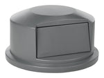 Rubbermaid BRUTE Outdoor Lid, Gray Polyethylene, 44 Gal. (FG264788GRAY)