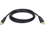 Tripp Lite 15' USB A Male/B Male, Black (U022-015)