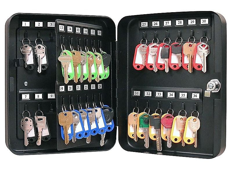 Honeywell 48 Key Box, Black (6106)