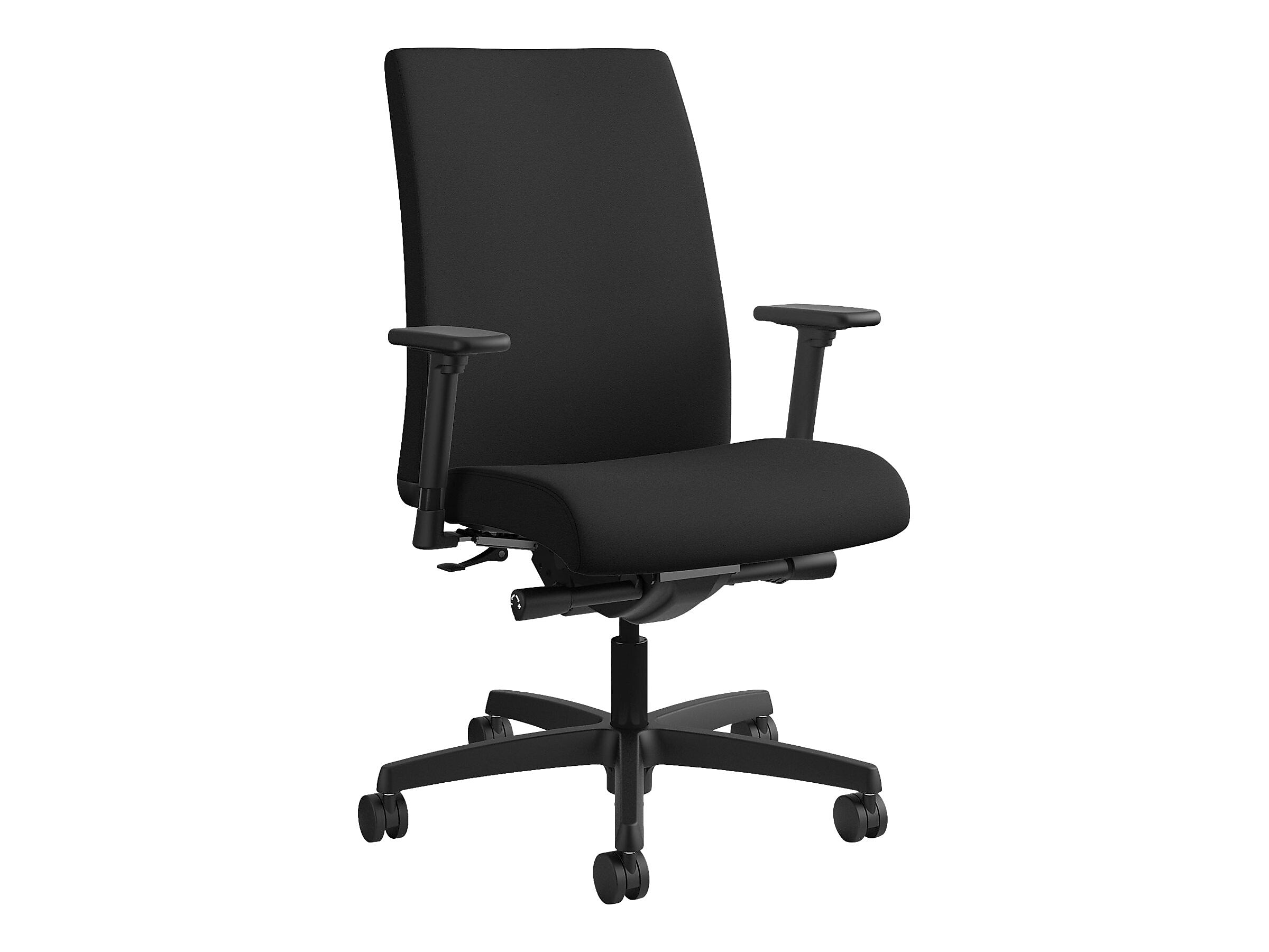 HON Ignition Fabric Task Chair, Black (HONIW104CU10)