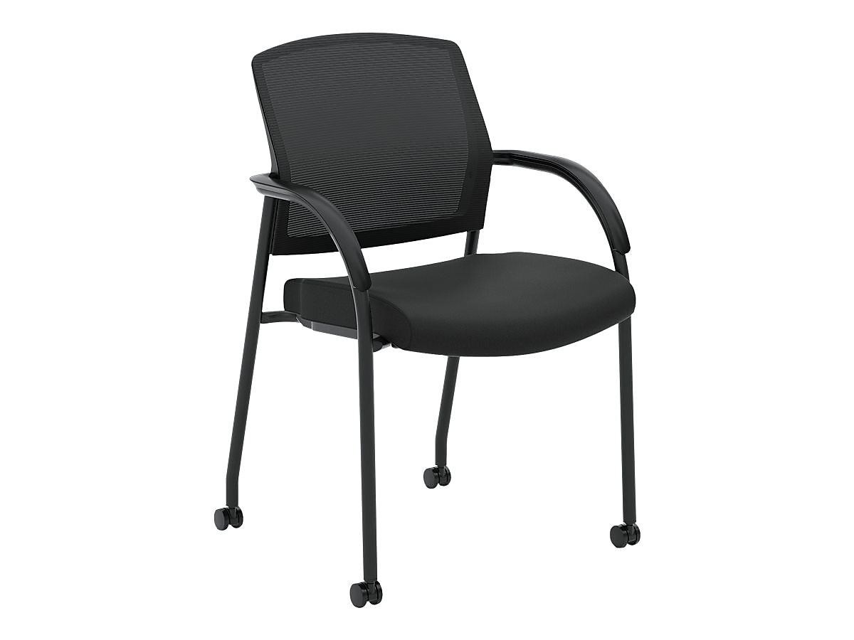 HON Lota Fabric Accent Chair, Black (HON2285VA10)