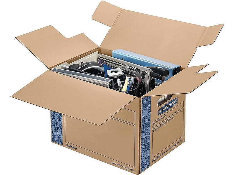 Bankers Box® SmoothMove 17.25" x 12.63" x 12.38" Moving Box, Kraft, 10/Bundle (0062701)