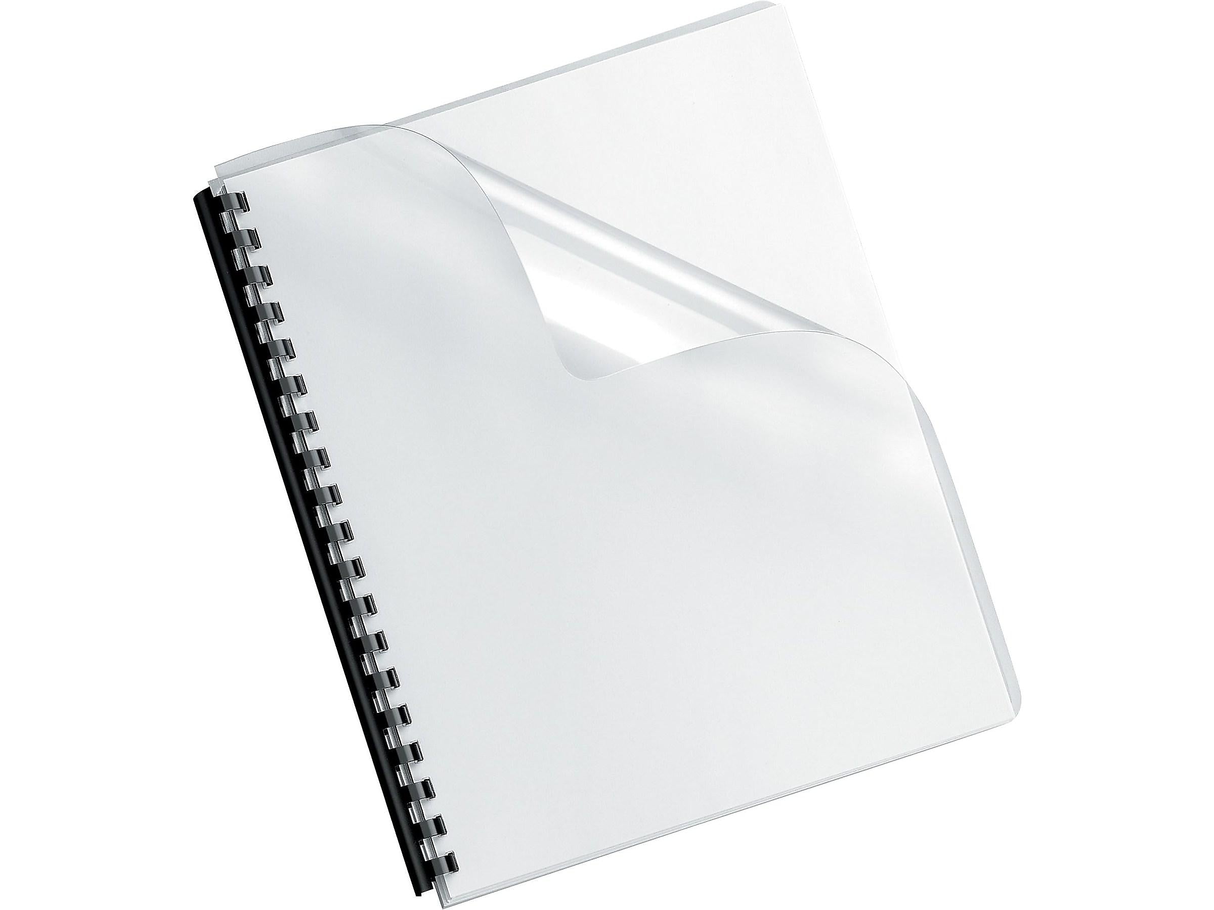 Fellowes Crystals Presentation Covers, Oversize, Clear, 100/Pack (52311)