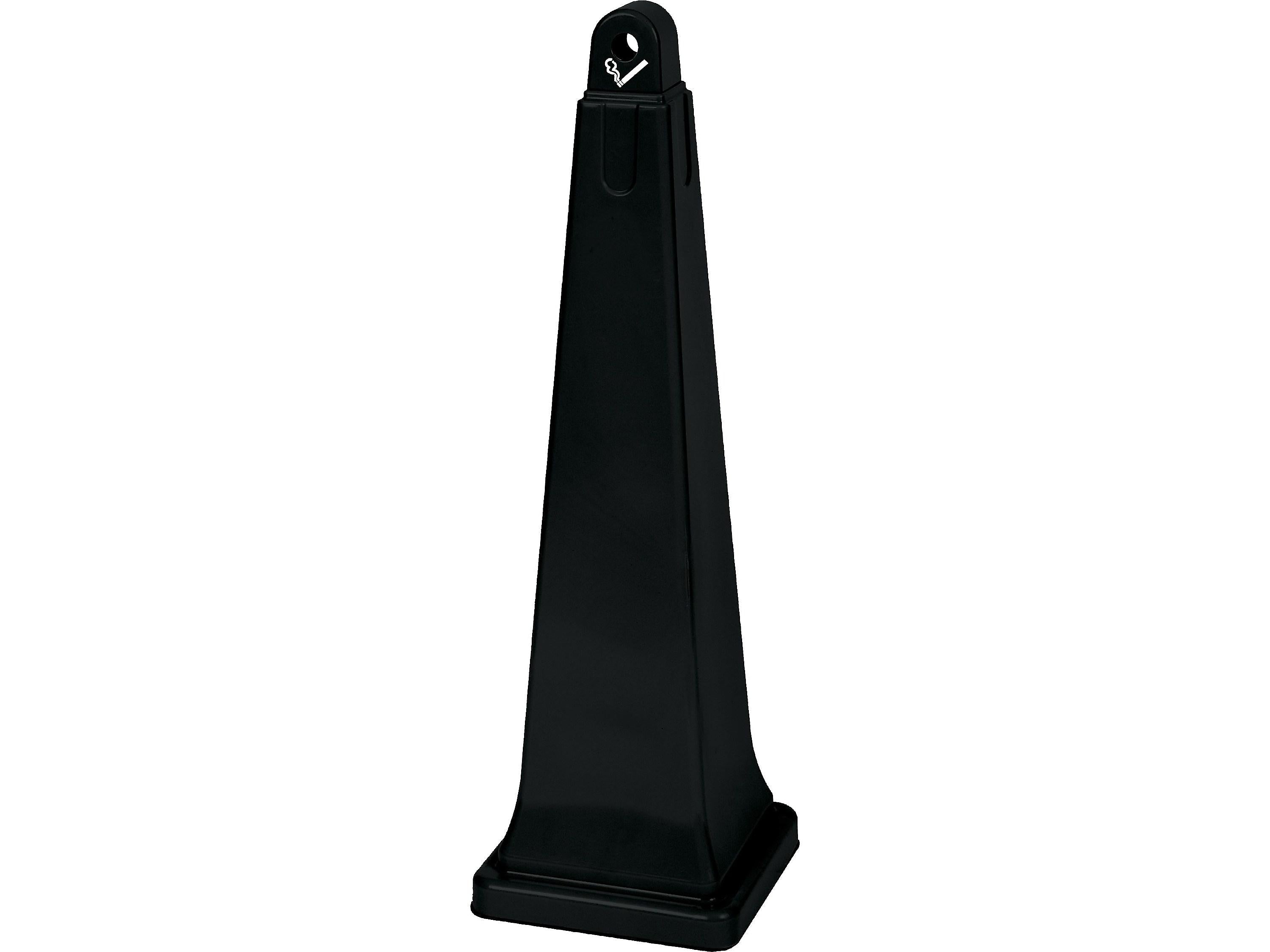 Rubbermaid GroundsKeeper Outdoor Ash Urn, Black Resin (FG257088BLA)