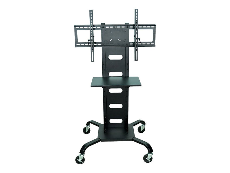 Luxor Steel Pedestal TV Stand, Screens up to 60", Black (WPSMS51)