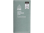 Dome Auto Mileage Log Record Book, 3.25" x 6.25", Gray (770)
