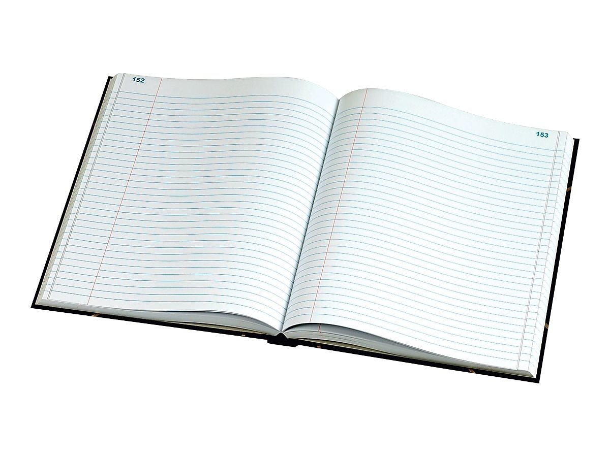 Staples Record Book, 300 Pages, Black (18658/26510)