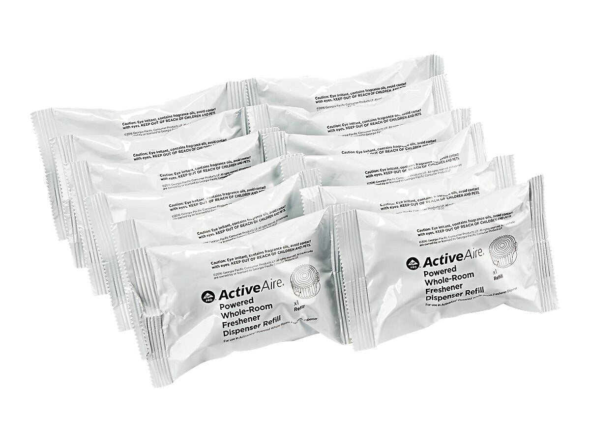 ActiveAire Powered Whole-Room Freshener Air System Refills, Sunscape Mango, 12/Carton (48281)