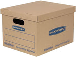 Bankers Box® SmoothMove 15" x 10" x 12" Moving Box, Kraft, 10/Carton (7714203)