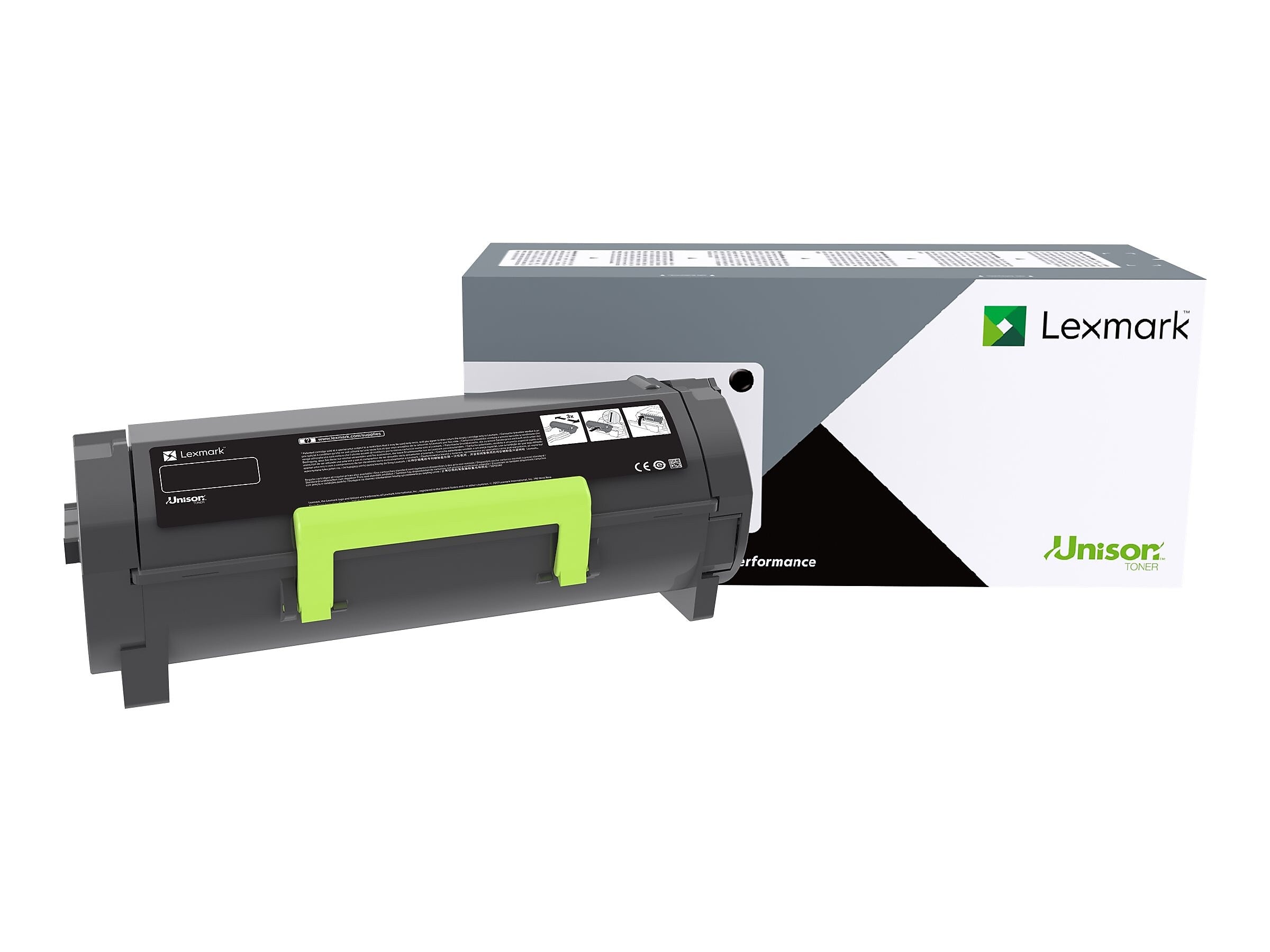 Lexmark 501G Black Standard Yield Toner Cartridge (50F000G)