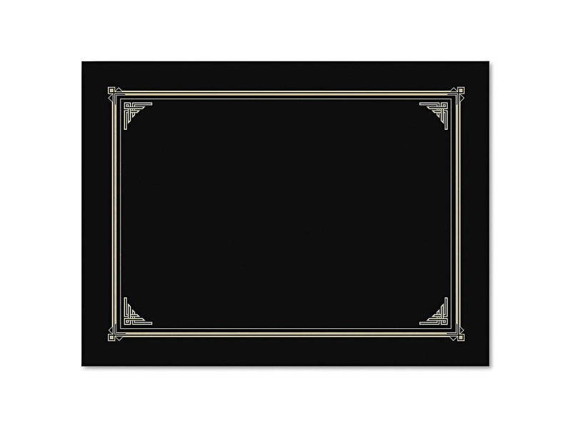 Geographics Classic Certificate Holders, 8.5" x 11", Gray Metallic, 6/Pack (GEO47400)