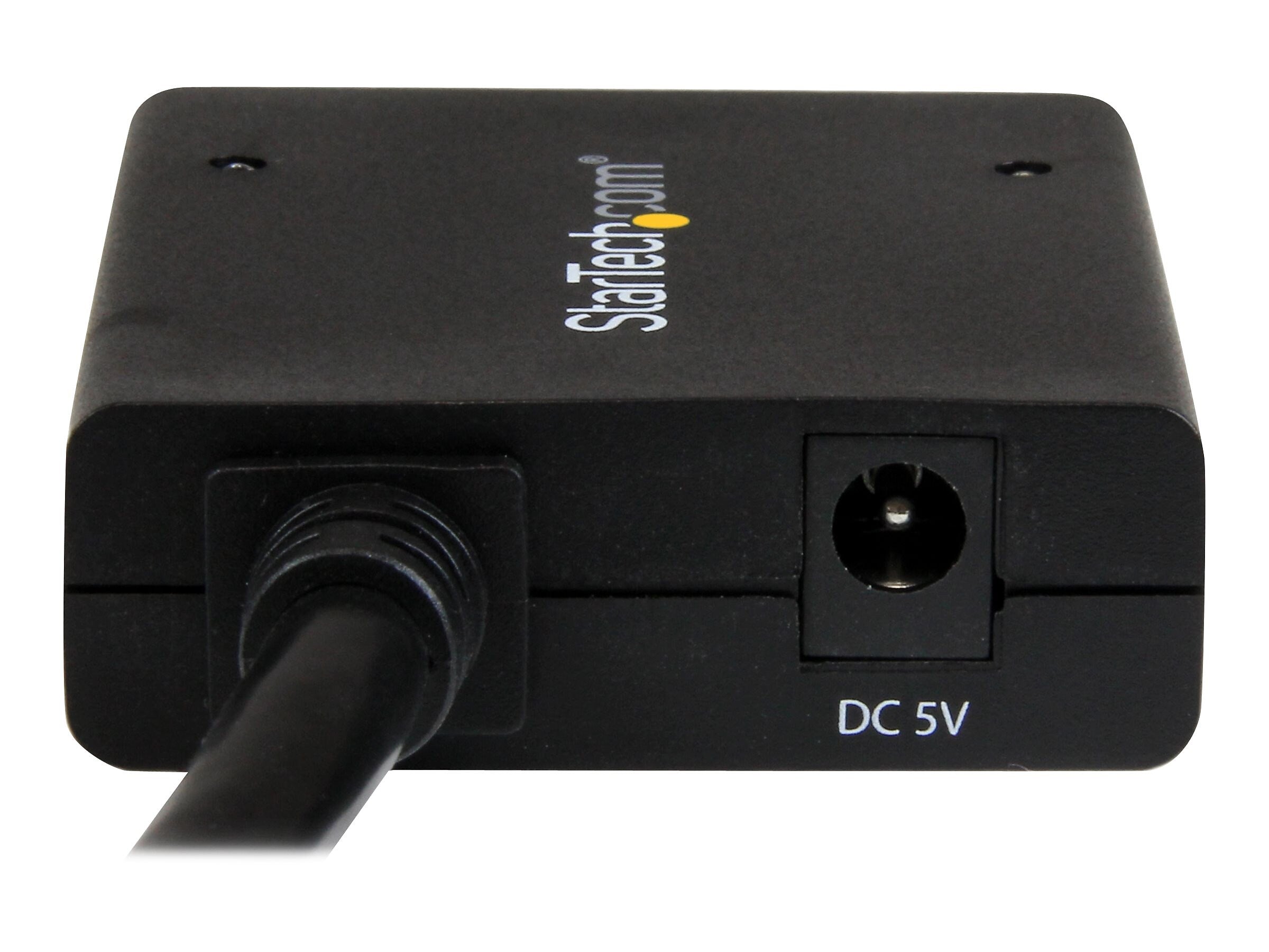 StarTech HDMI to HDMI/HDMI Audio/Video Splitter, Male to Female, Black (ST122HD4KU)