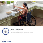 Elkay Dayton Bar Sink, Stainless Steel, Single Bowl, Top Mount, Satin (D117191)