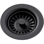 Elkay Residential Drain Fitting , Black, Polymer (LKQS35BK)