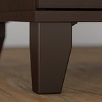 Bush Furniture Somerset 72"W Office Desk with Drawers and Hutch, Mocha Cherry (SET018MR)