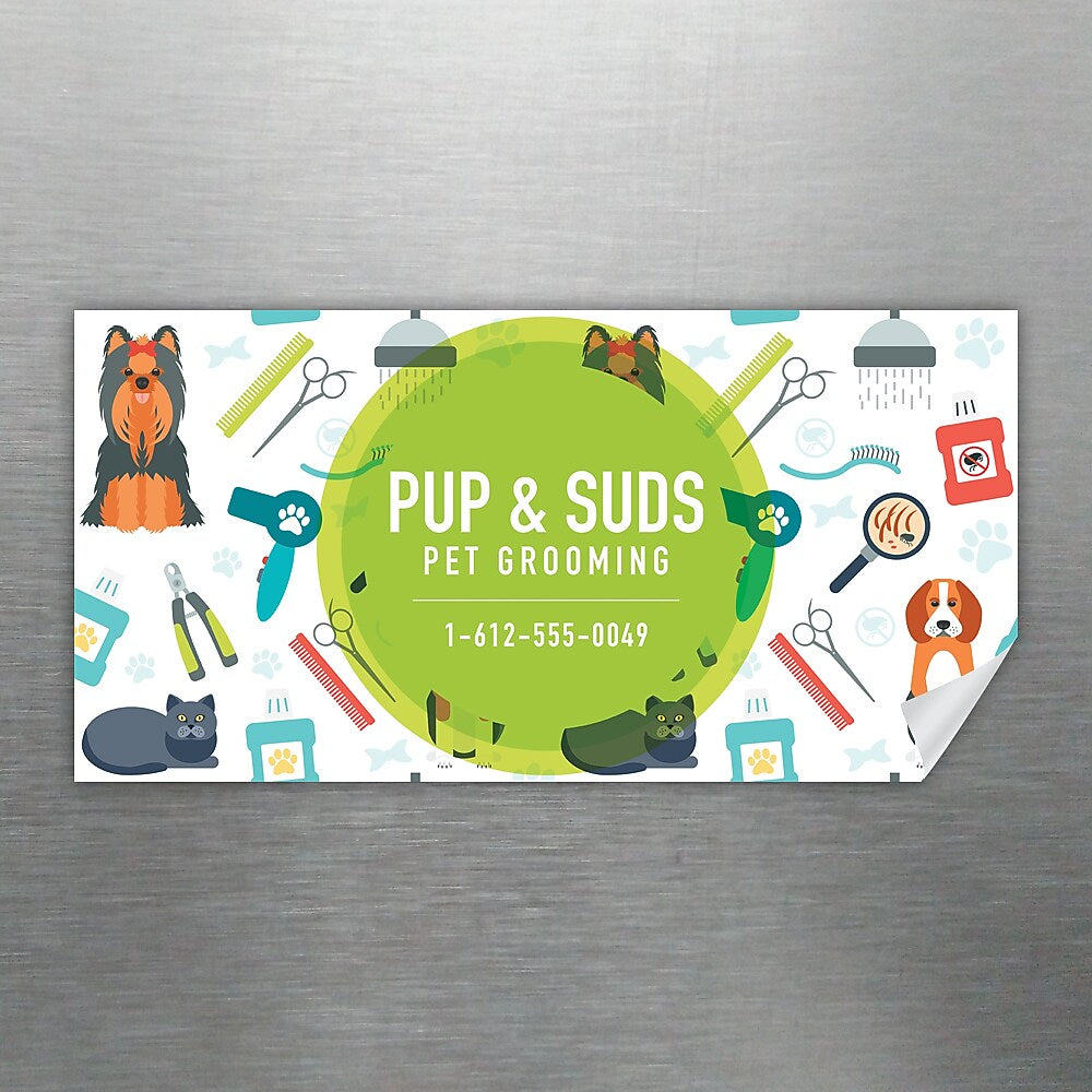 Full Color Magnetic Sign, 12" x 24"