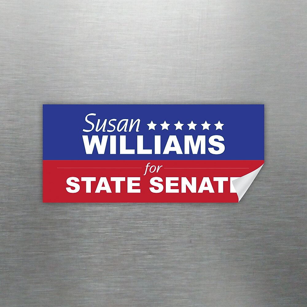 Full Color Magnetic Sign, 8" x 18"