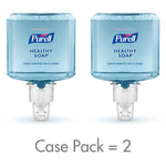 PURELL HEALTHY SOAP Foaming Hand Soap Refill for ES4 Dispenser, 1200 ml, 2/Carton (5072-02)