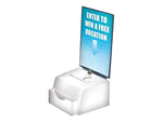 Azar Locking Styrene Suggestion Box, White (206776)