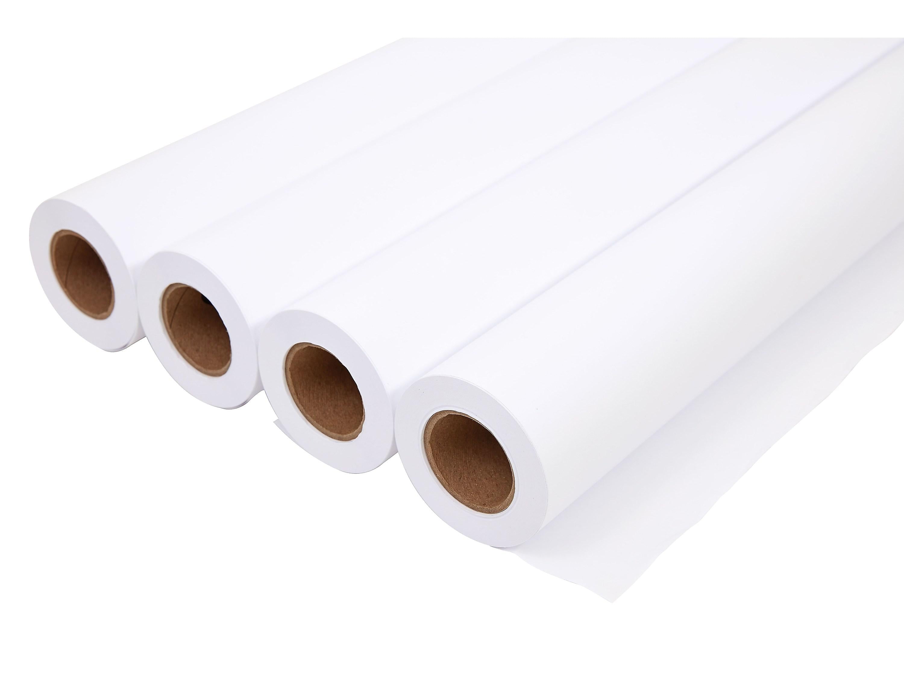 Staples Wide Format CAD Bond Paper, 36" x 150', 4/Carton (26654-CC)