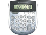 Texas Instruments TI-1795 SV 8-Digit Desktop Calculator, Gray/Silver