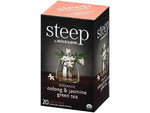Steep Oolong and Jasmine Tea Bags, 20/Box (17714)