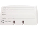 Rolodex Refill Rotary Cards, White, 100/Pack (67553)