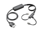 Plantronics APC-43 Electronic Hook Switch Adapter, Black (85Q55AA)