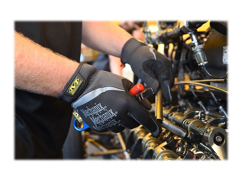 Mechanix Wear FastFit Leather Gloves, Black (MFF-05-010)