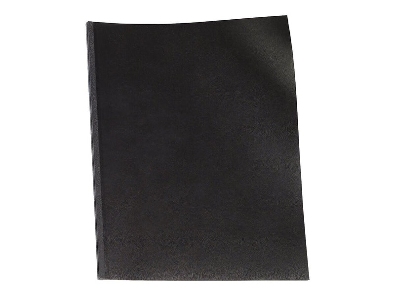 GBC Regency VeloBind Presentation Covers, 8.5"W x 11"H, Black, 50 Pack (9742230)