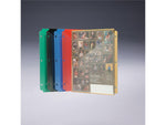 Smead Poly 3-Ring Envelope, 1-1/4" Expansion, Letter, 8-1/2" x 11", Clear, 3 per Pack (89500)
