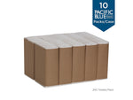 Pacific Blue Basic Recycled C-Fold Paper Towels, 1-ply, 240 Sheets/Pack, 10 Packs/Carton (25190)