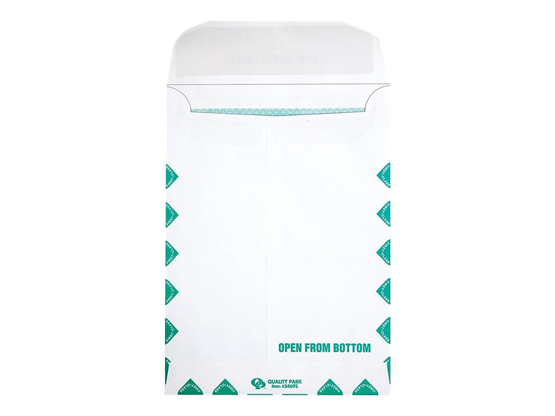 Quality Park Health Claim Insurance Self Seal Catalog Envelopes, 9" x 12.5", White Wove, 100/Box (QUA54692)