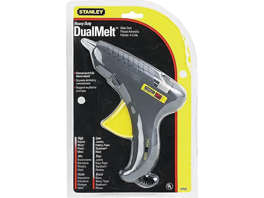 Stanley DualMelt Glue Gun, 8 oz., Gray (GR25/GR25-2)
