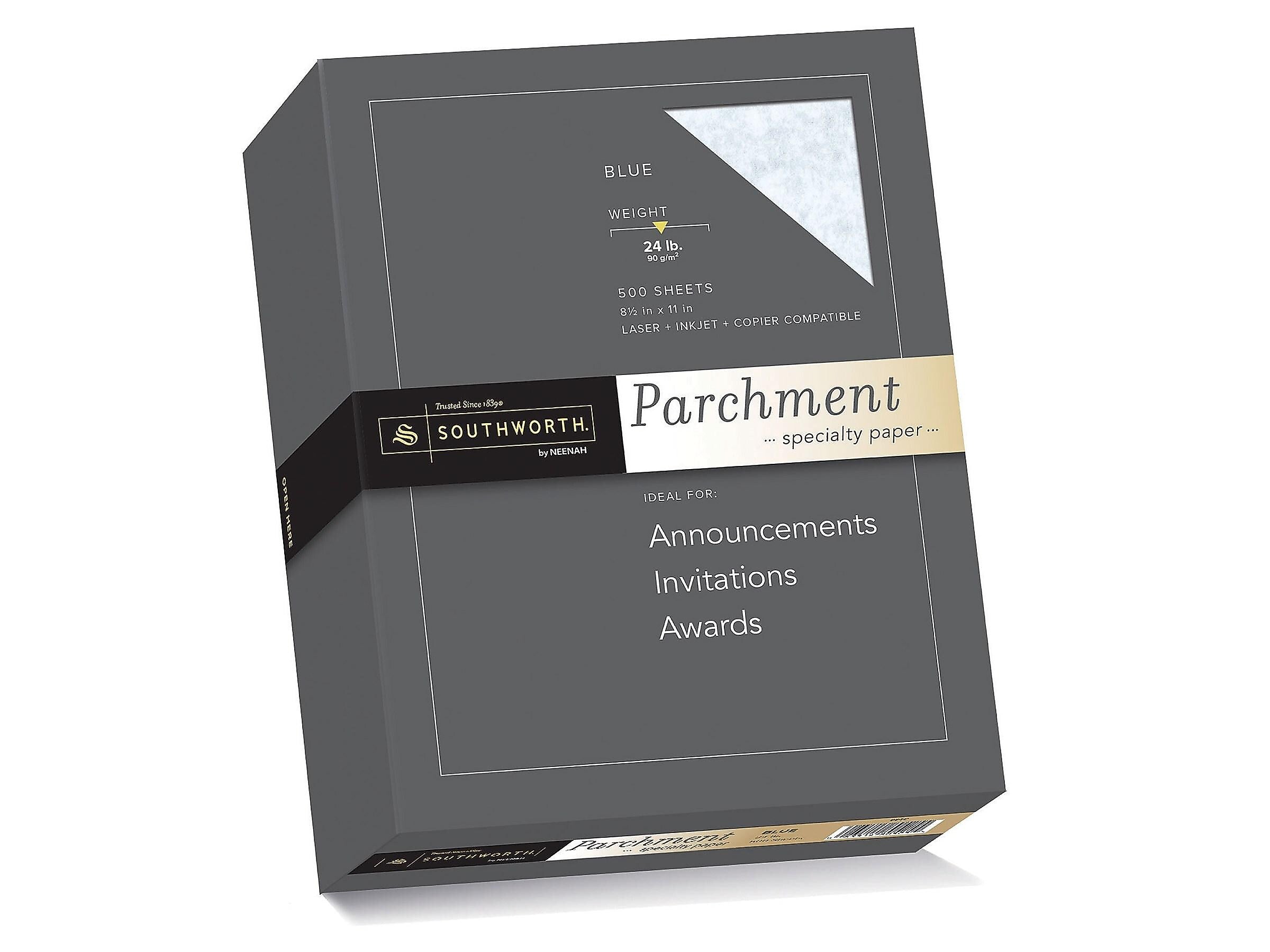 Southworth 8.5" x 11" Specialty Paper, 24 lbs., 100 Brightness, 500/Box (964C)