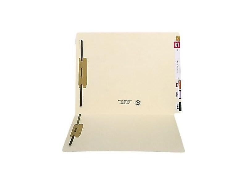 Medical Arts Press End Tab File Folders, Letter Size, Manila, 50/Box (31535)