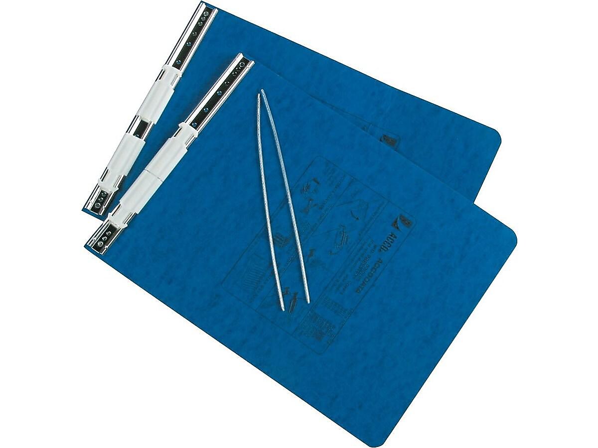 ACCO Presstex 6" Ringless Hanging Binder, Dark Blue (54113)