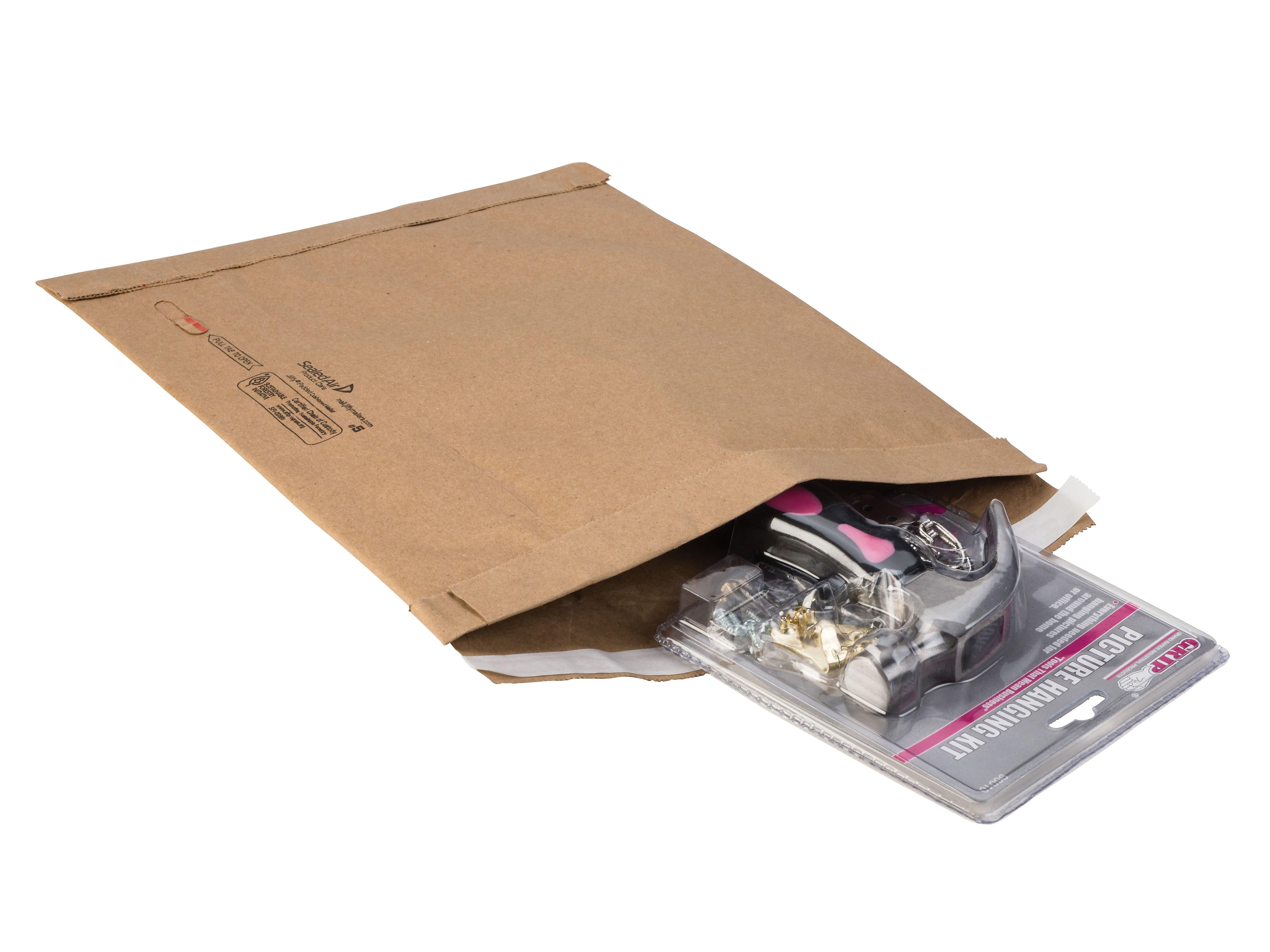9.5"W x 14.5"H Peel & Seal Padded Mailer, #4, 100/Carton (1.00915986E8)